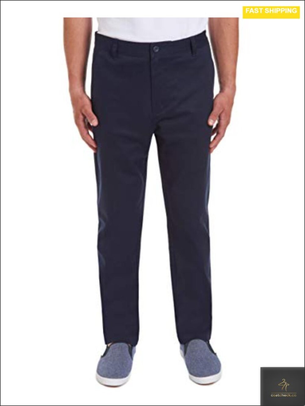 Uniform Flat Front Stretch Twill Pant